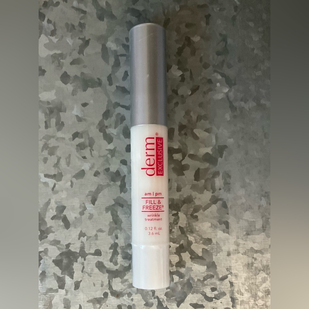 Derm Exclusive Fill & Freeze Wrinkle Treatmen New Sealed